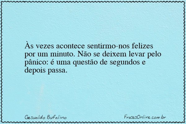 Frase de Gesualdo Bufalino