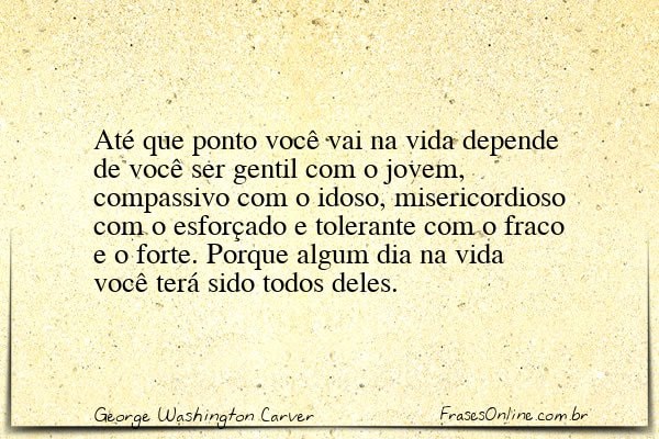 Frase de George Washington Carver