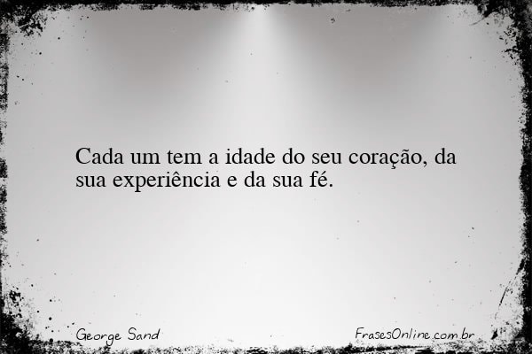 Frase de George Sand