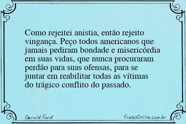 Frase de Gerald Ford