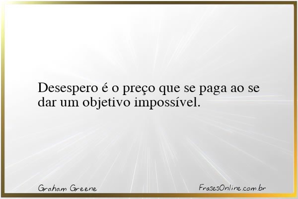 Frase de Graham Greene