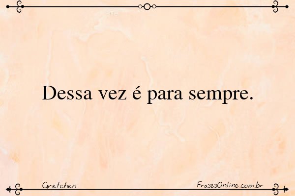 Frase de Gretchen