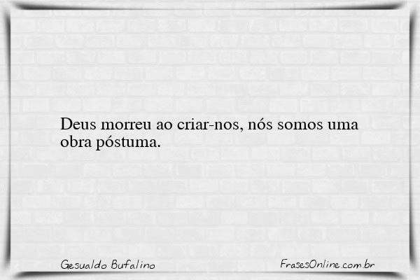 Frase de Gesualdo Bufalino