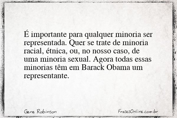 Frase de Gene Robinson