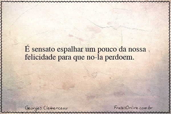 Frase de Georges Clemenceau