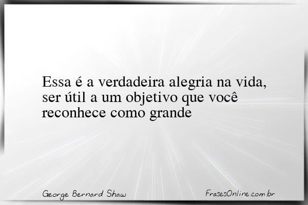 Frase de George Bernard Shaw