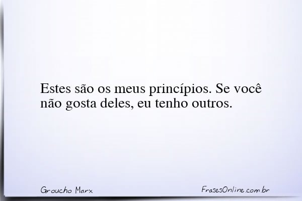 Frase de Groucho Marx