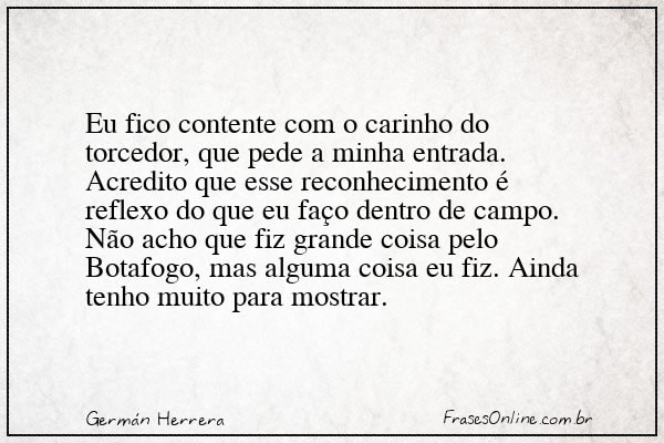 Frase de Germán Herrera