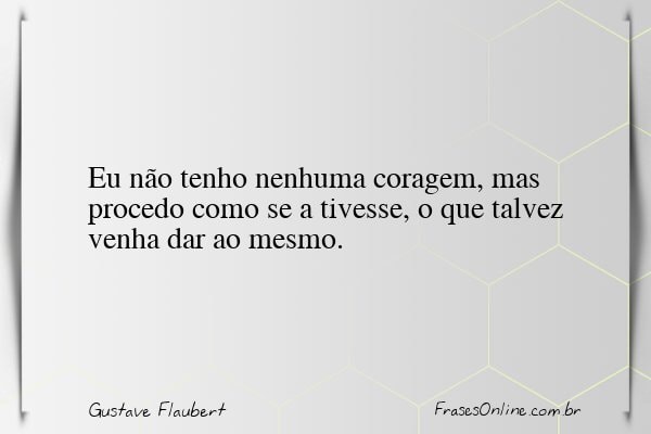 Frase de Gustave Flaubert