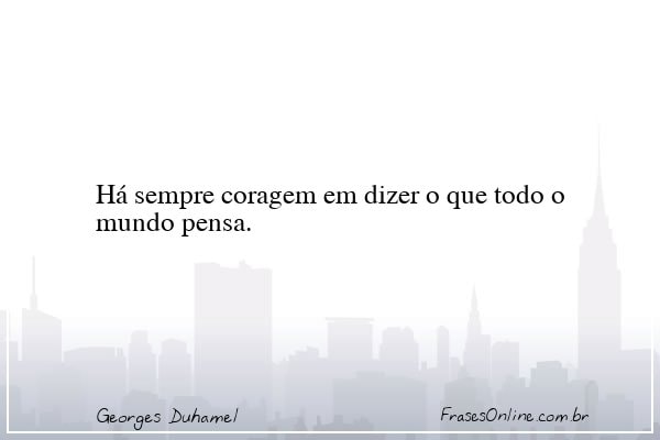 Frase de Georges Duhamel