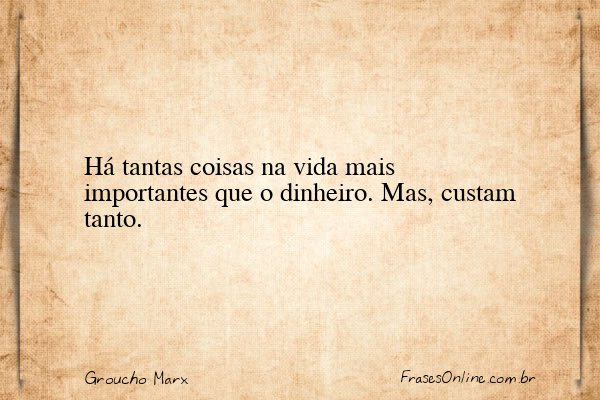 Frase de Groucho Marx
