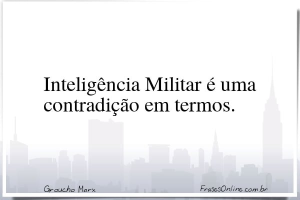 Frase de Groucho Marx