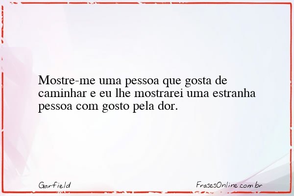 Frase de Garfield