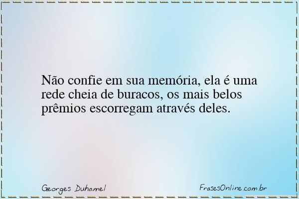 Frase de Georges Duhamel