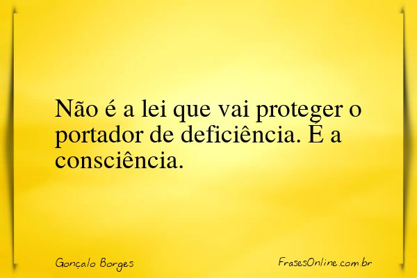 Frase de Gonçalo Borges