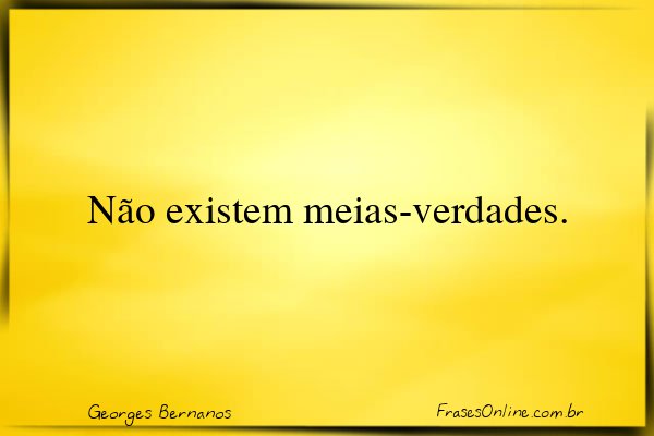 Frase de Georges Bernanos