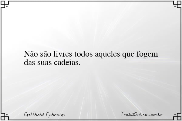 Frase de Gotthold Ephraim