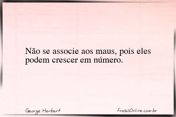 Frase de George Herbert