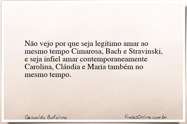 Frase de Gesualdo Bufalino