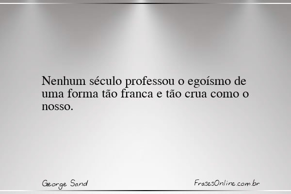 Frase de George Sand