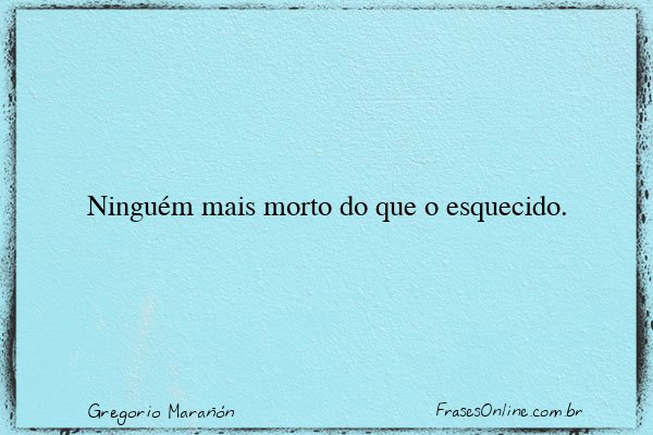 Frase de Gregorio Marañón