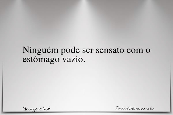 Frase de George Eliot