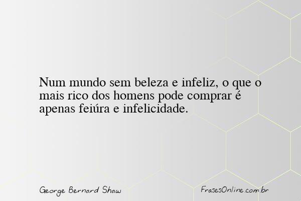 Frase de George Bernard Shaw