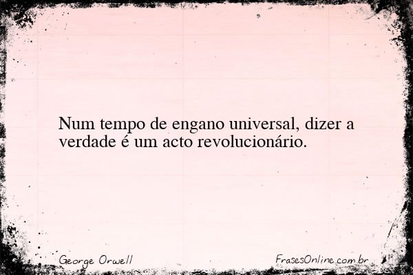 Frase de George Orwell