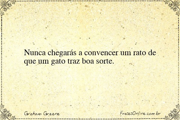 Frase de Graham Greene