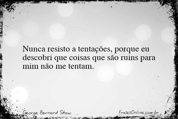 Frase de George Bernard Shaw