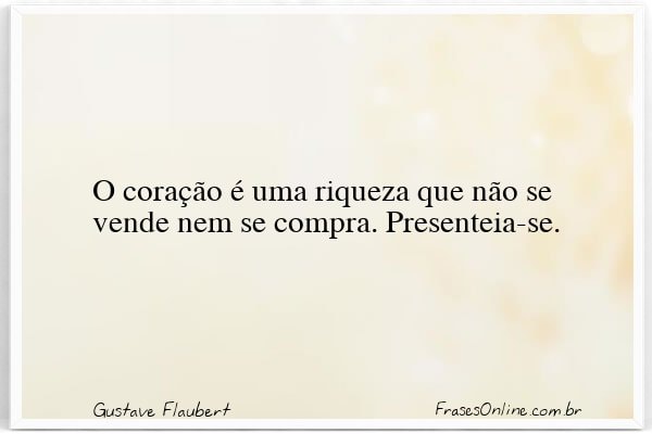 Frase de Gustave Flaubert