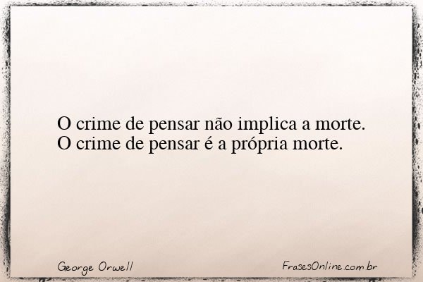 Frase de George Orwell