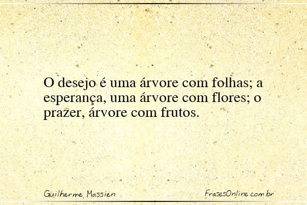 Frase de Guilherme Massien