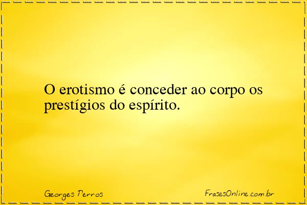 Frase de Georges Perros