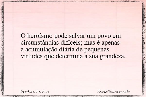Frase de Gustave Le Bon
