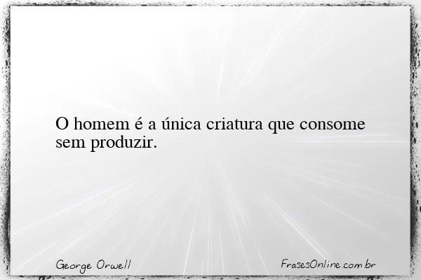 Frase de George Orwell