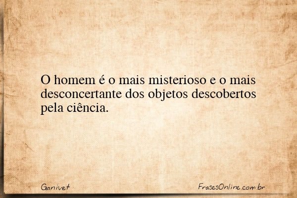 Frase de Ganivet
