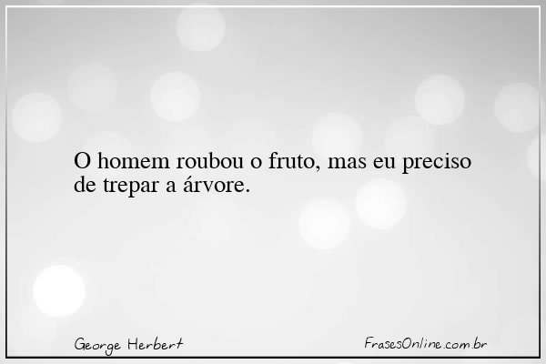 Frase de George Herbert