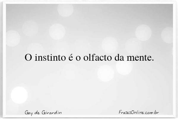 Frase de Gay de Girardin