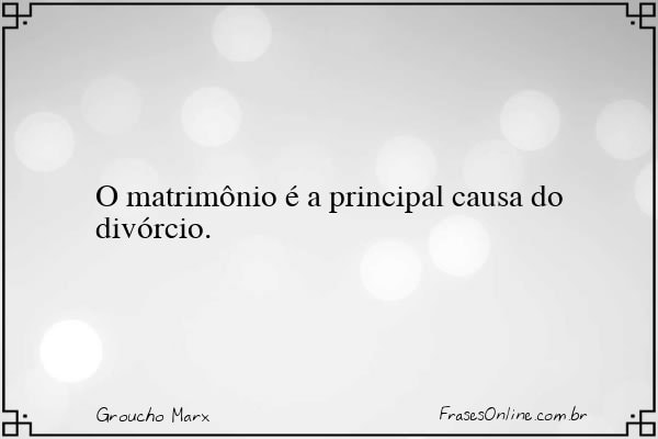 Frase de Groucho Marx