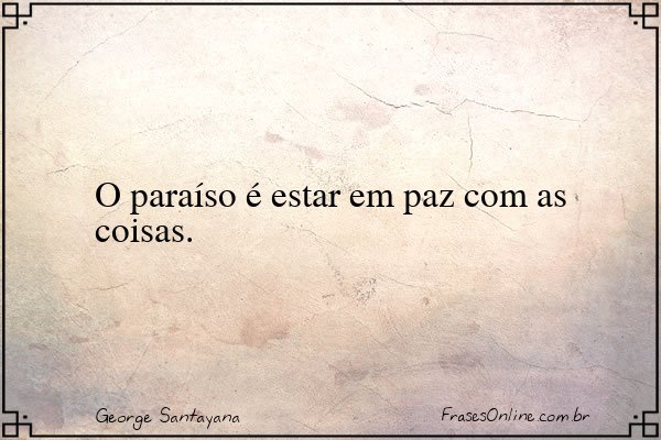 Frase de George Santayana