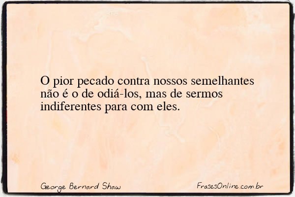 Frase de George Bernard Shaw