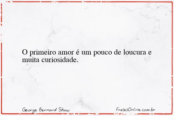 Frase de George Bernard Shaw