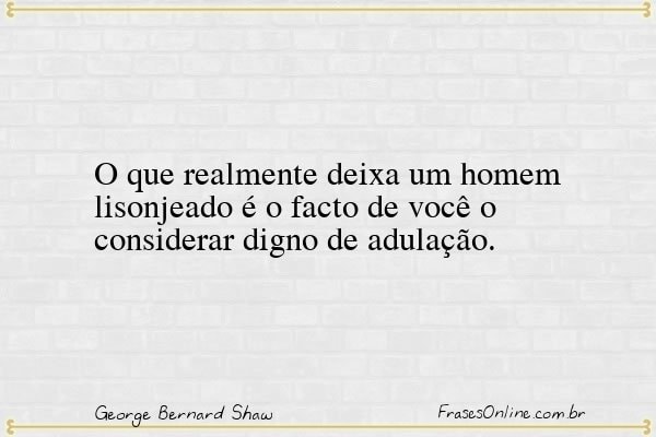 Frase de George Bernard Shaw