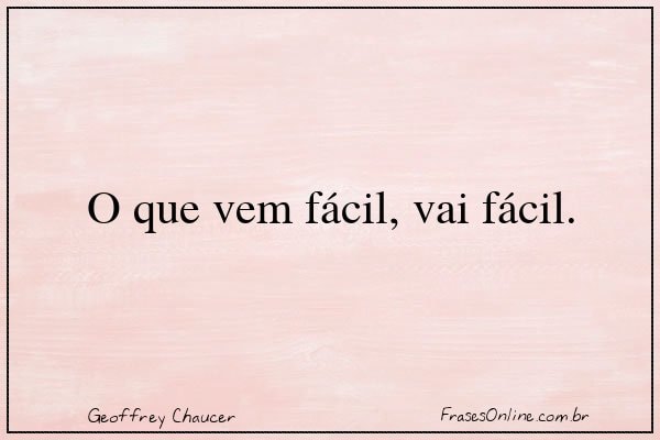 Frase de Geoffrey Chaucer