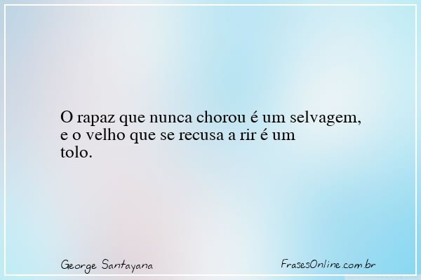 Frase de George Santayana