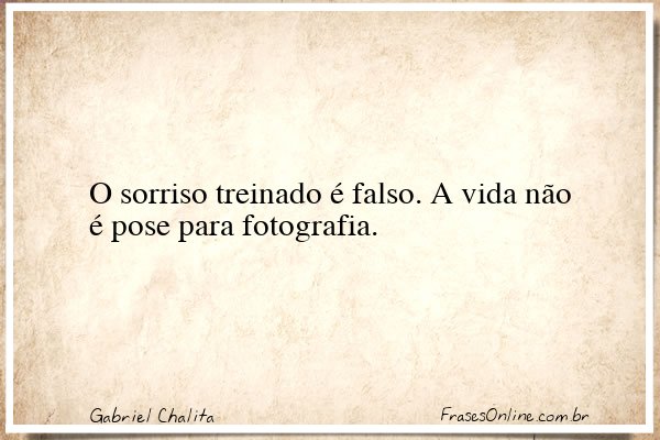 Frase de Gabriel Chalita