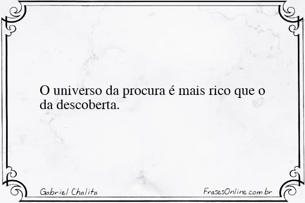 Frase de Gabriel Chalita