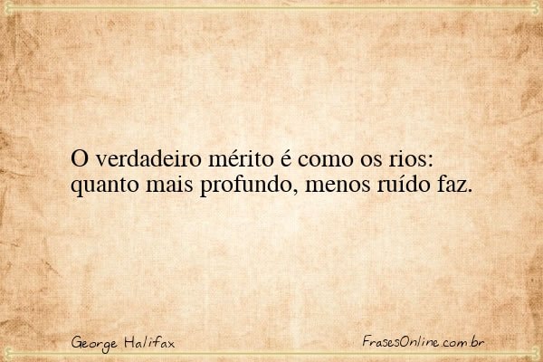 Frase de George Halifax