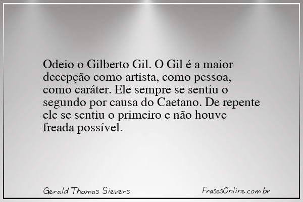 Frase de Gerald Thomas Sievers